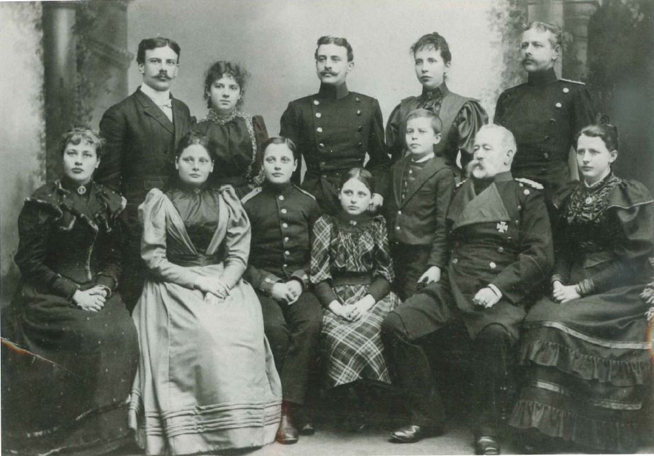 Familie Wilhelm Christian Mathias Heye, ca. 1890