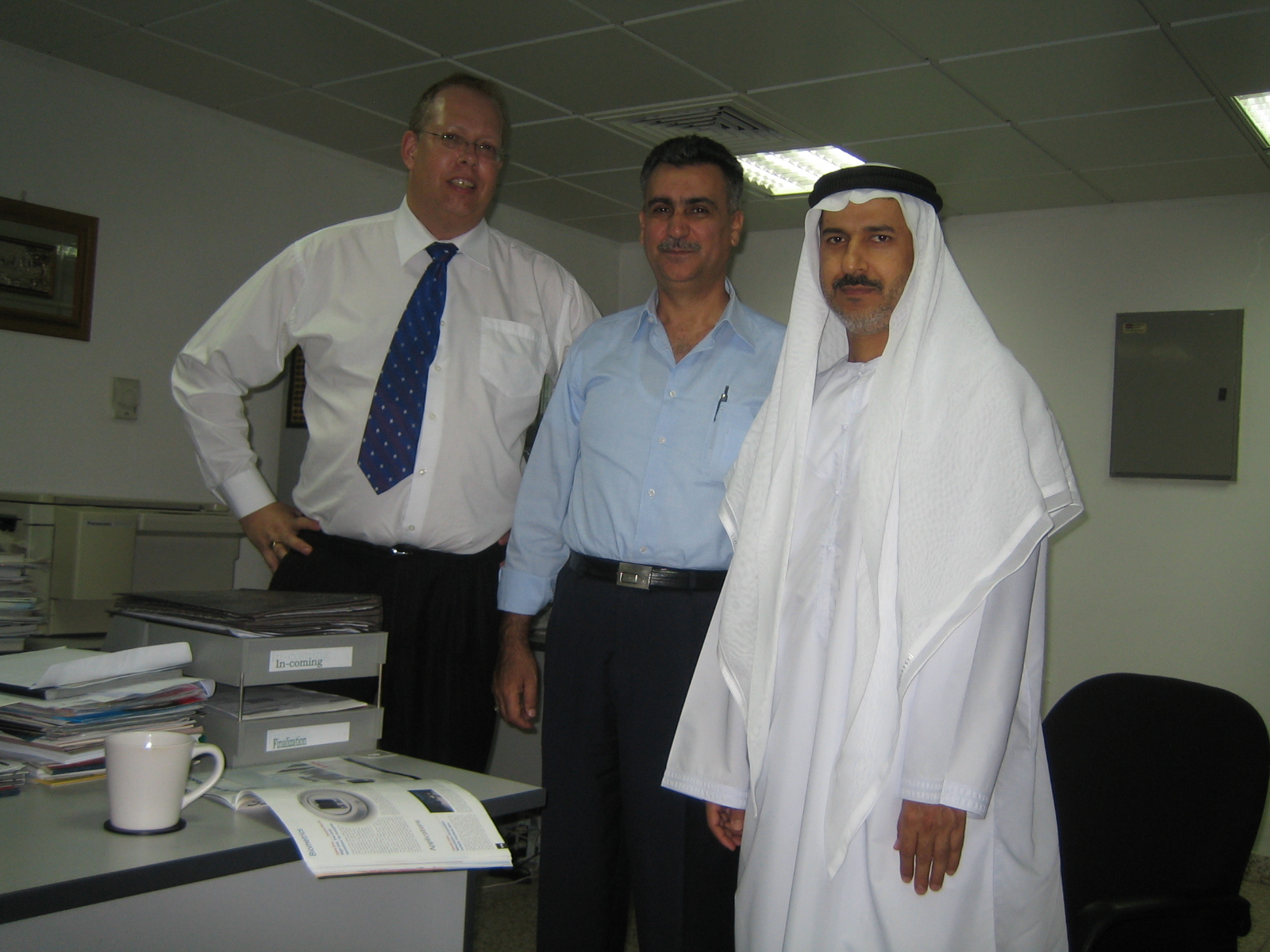 Joern-Alexander Heye & Tammam & Salem, Abu Dhabi - U.A.E., 2007-12-08